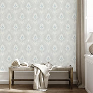 Wallpaper - Älgå, white/light blue thumbnail image