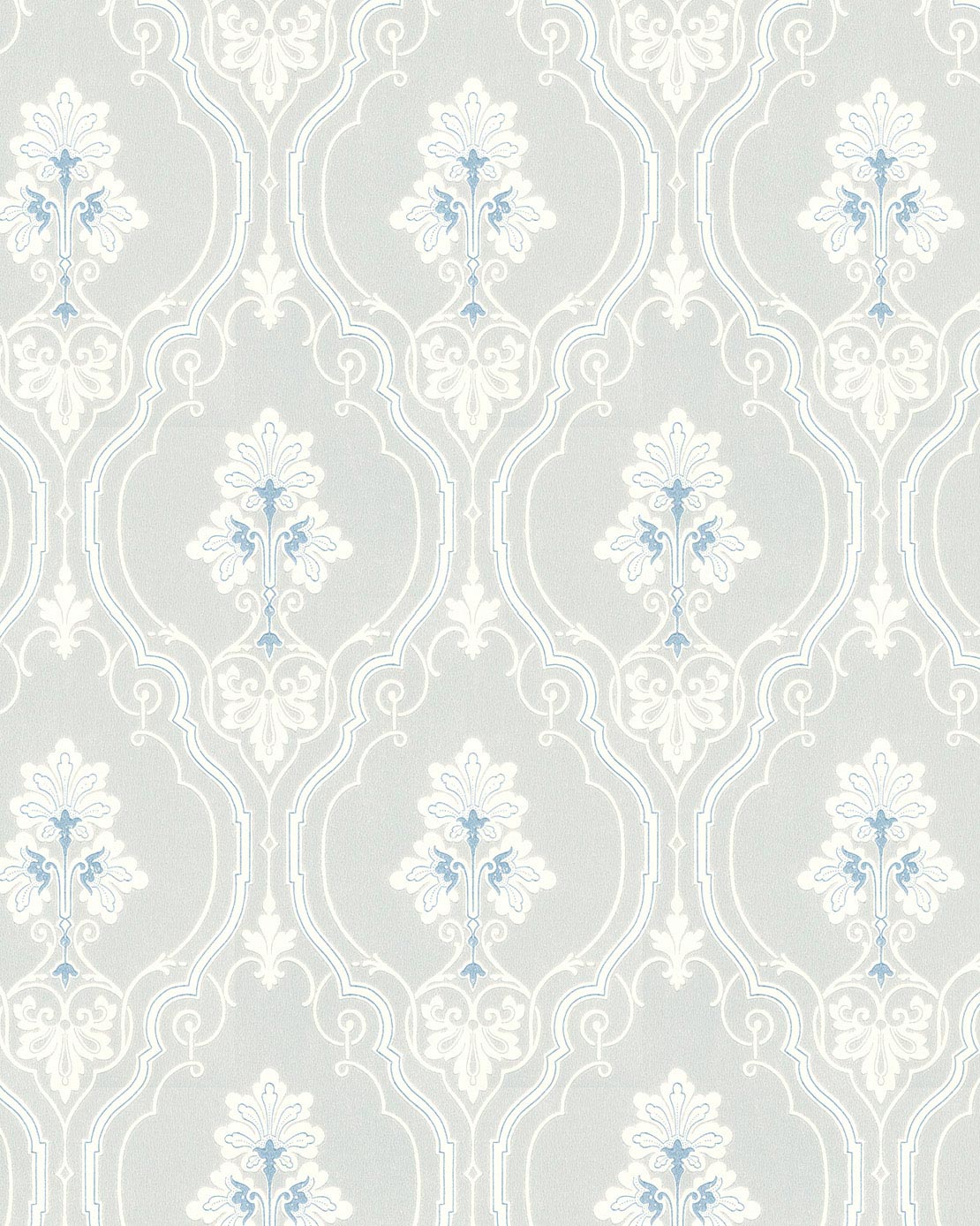 Wallpaper - Älgå, white/light blue