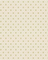 Lim & Handtryck Tapet - Erken vit/grön thumbnail image