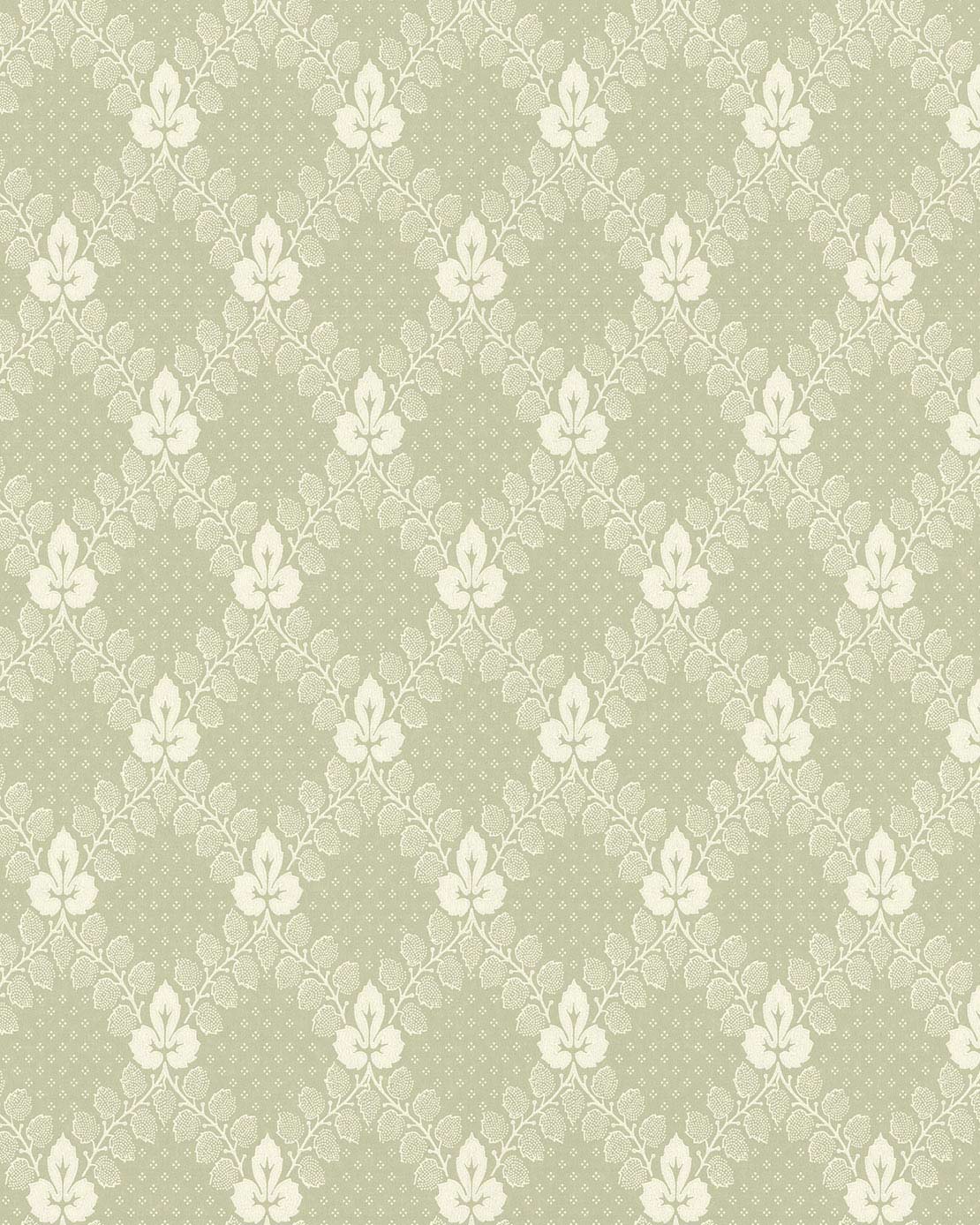 Wallpaper - Gudmundstjärn, green/white