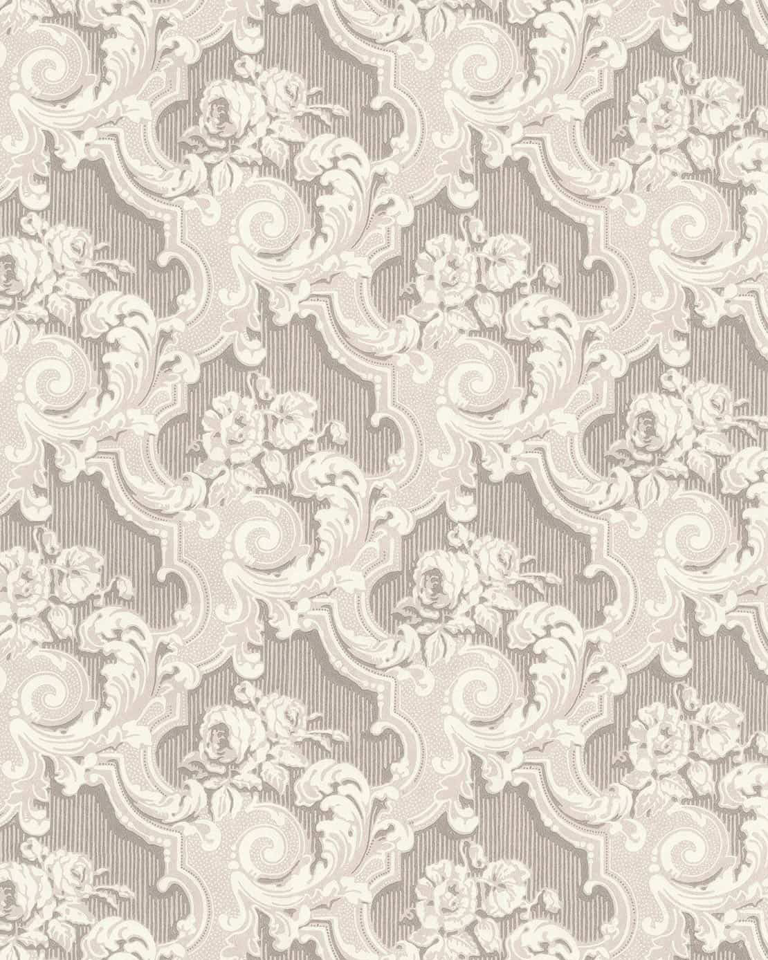 Wallpaper - Fågelsjö gammelgård beige