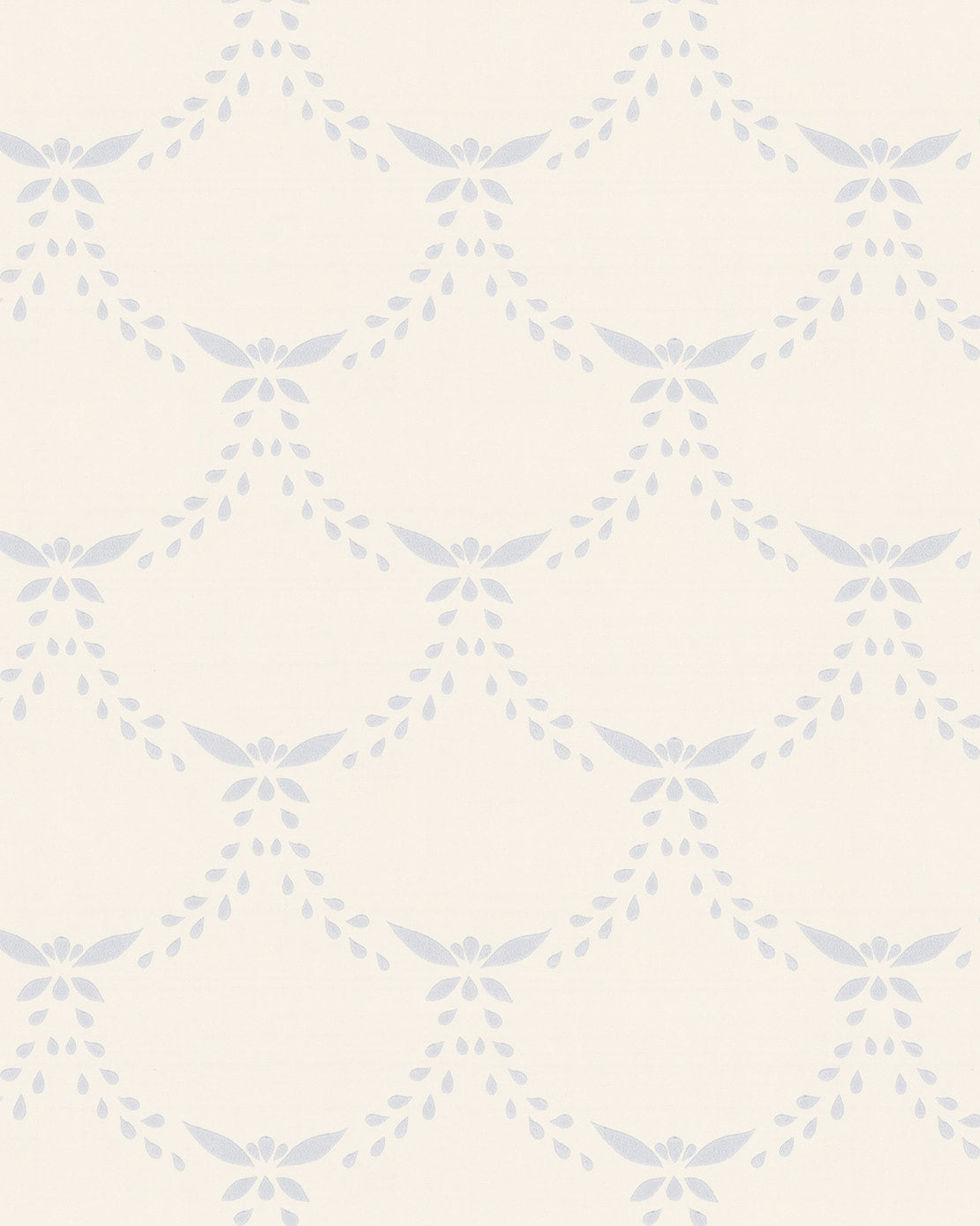 Wallpaper - Glommersträsk white/light blue