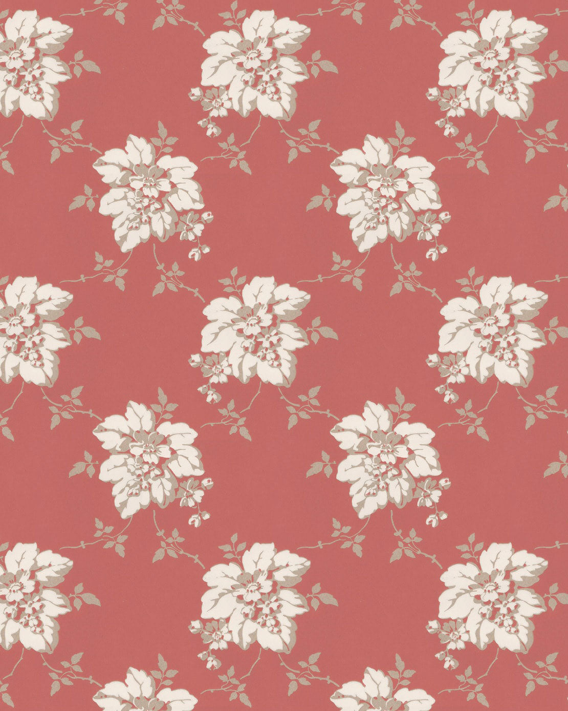 Wallpaper - Hagesalen twig/red image