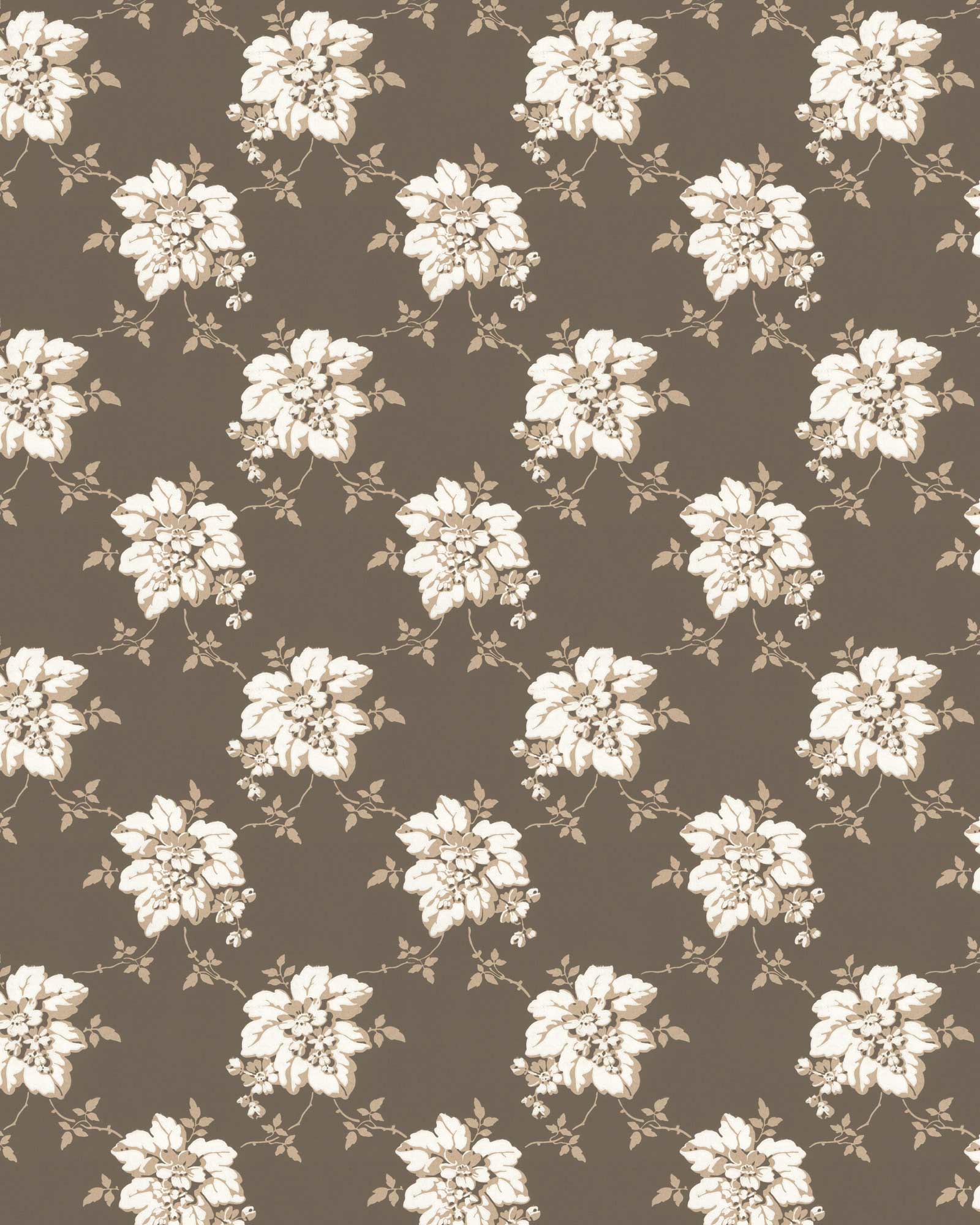 Wallpaper - Hagesalen twig/brown image