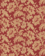 Lim & Handtryck Tapete – Hällestrand, Rot/Gold thumbnail image