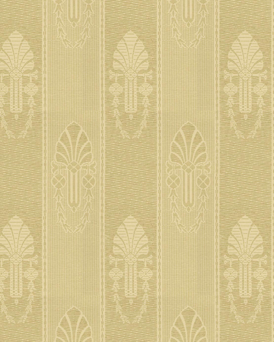 Wallpaper - Jugendrand yellow/olive green