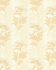 Lim & Handtryck Tapete – Solviken, Weiß/Gelb thumbnail image