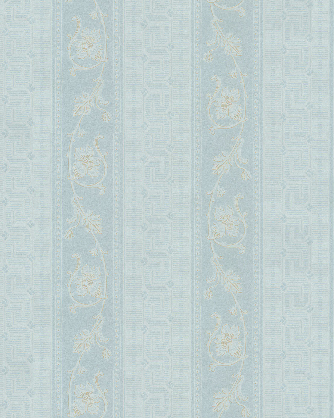 Lim & Handtryck Tapete – Schloss Nääs, Hellblau/Türkis image
