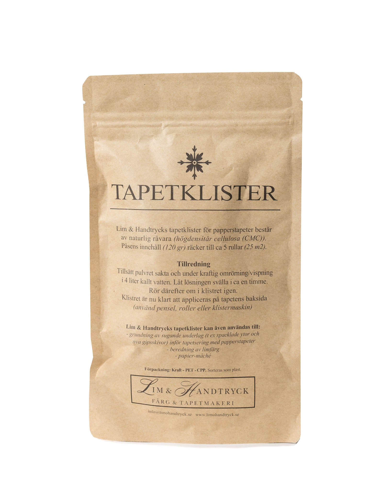 Tapetklister - Cellulosa Lim & Handtryck image