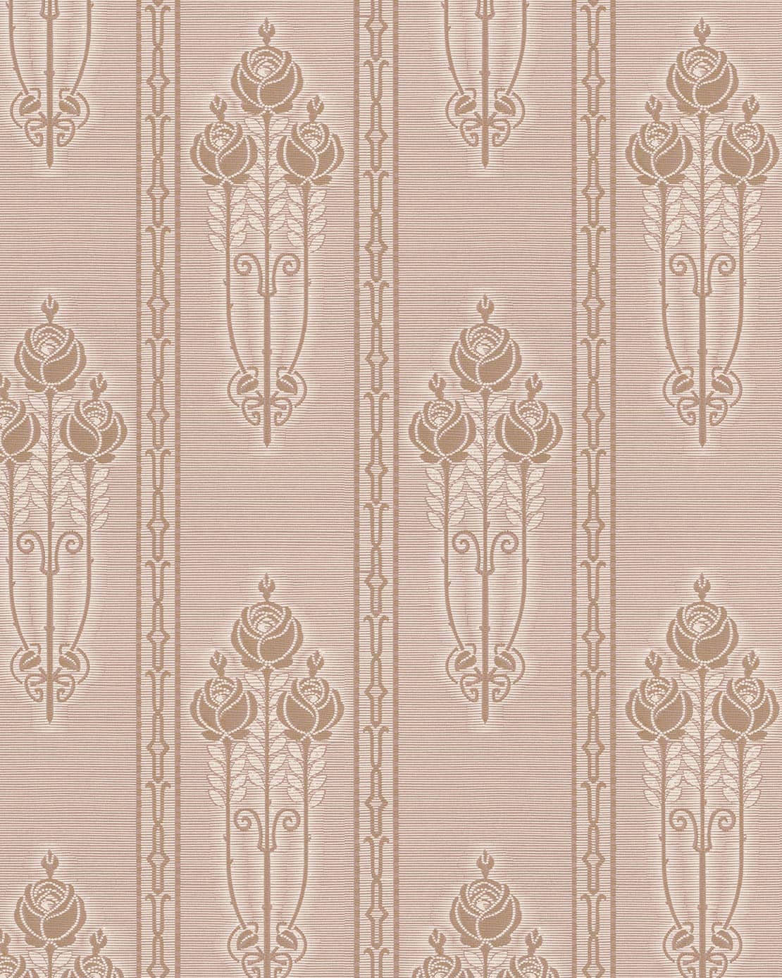 Wallpaper - Jugendros beige/gold