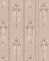 118 212 4 sekelskifte tapet lim handtryck jugendros beige guld 01