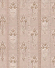 Lim & Handtryck Tapet - Jugendros beige/guld thumbnail image