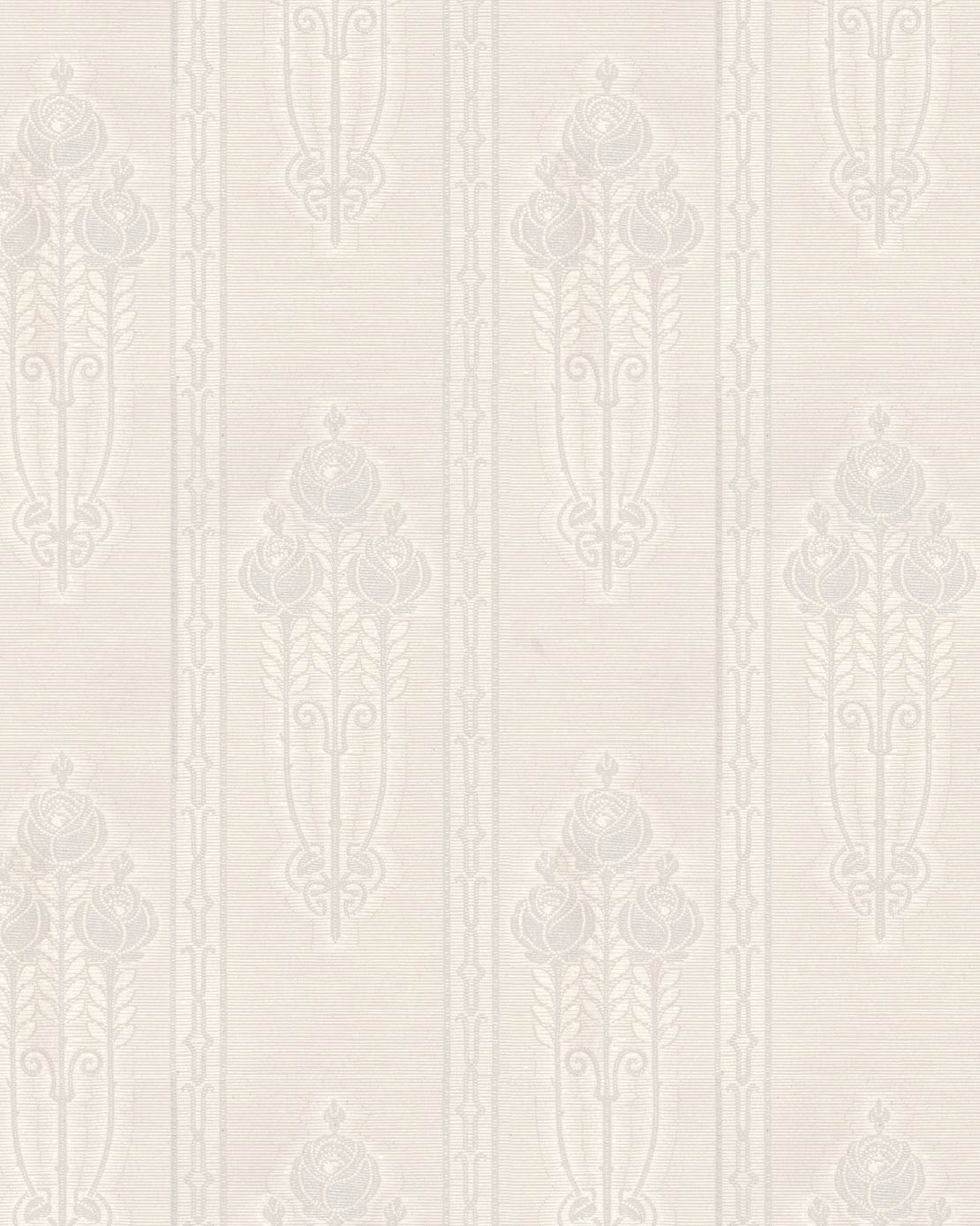 Wallpaper - Jugendros white/glimmer