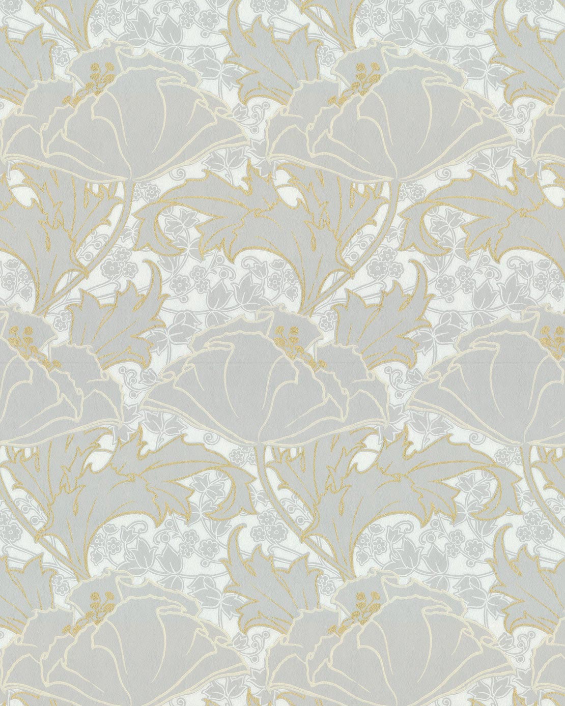 Wallpaper - Berlin gray/yellow