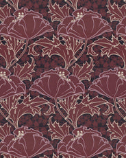 Wallpaper - Berlin burgundy/purple thumbnail image
