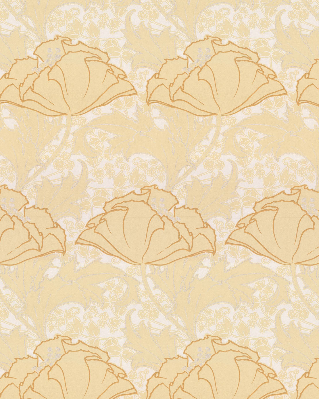 Wallpaper - Berlin yellow/glimmer