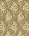 118 218 2 sekelskifte tapet lim handtryck liljor oliv guld 01