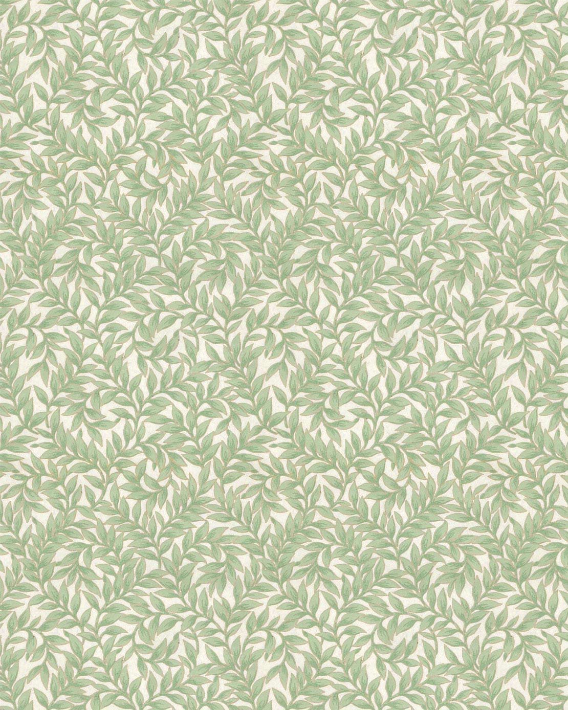 Wallpaper - Bladmönster twig/green