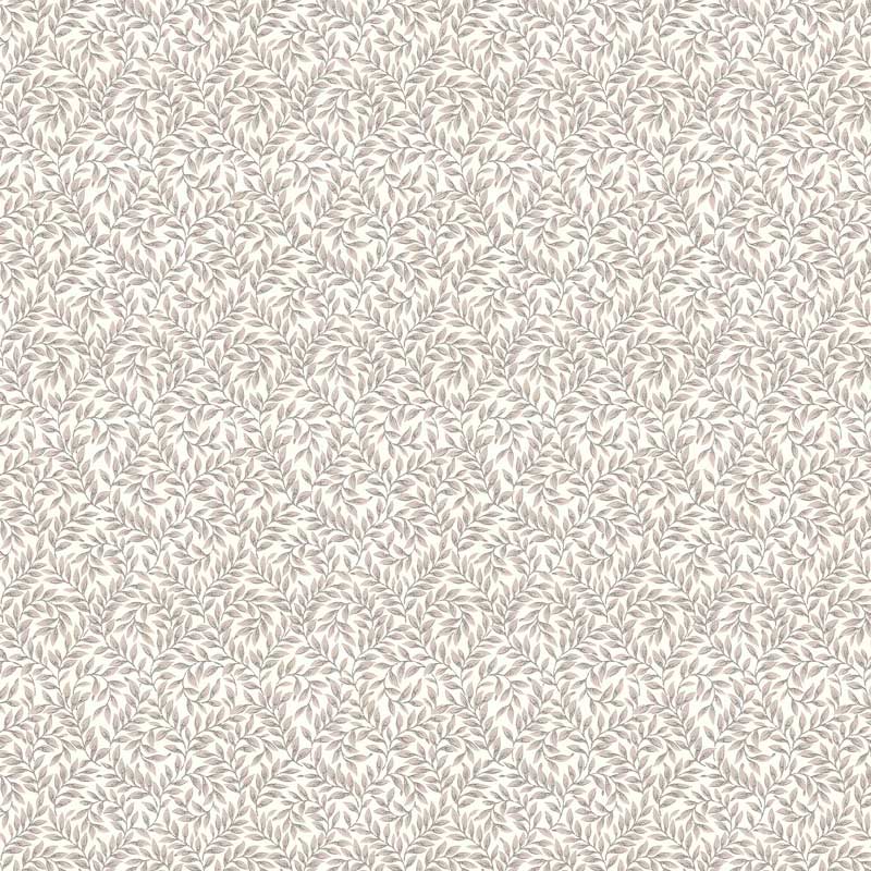 Wallpaper - Bladmönster (Swedish Leaf Pattern) - Twig/Gray image