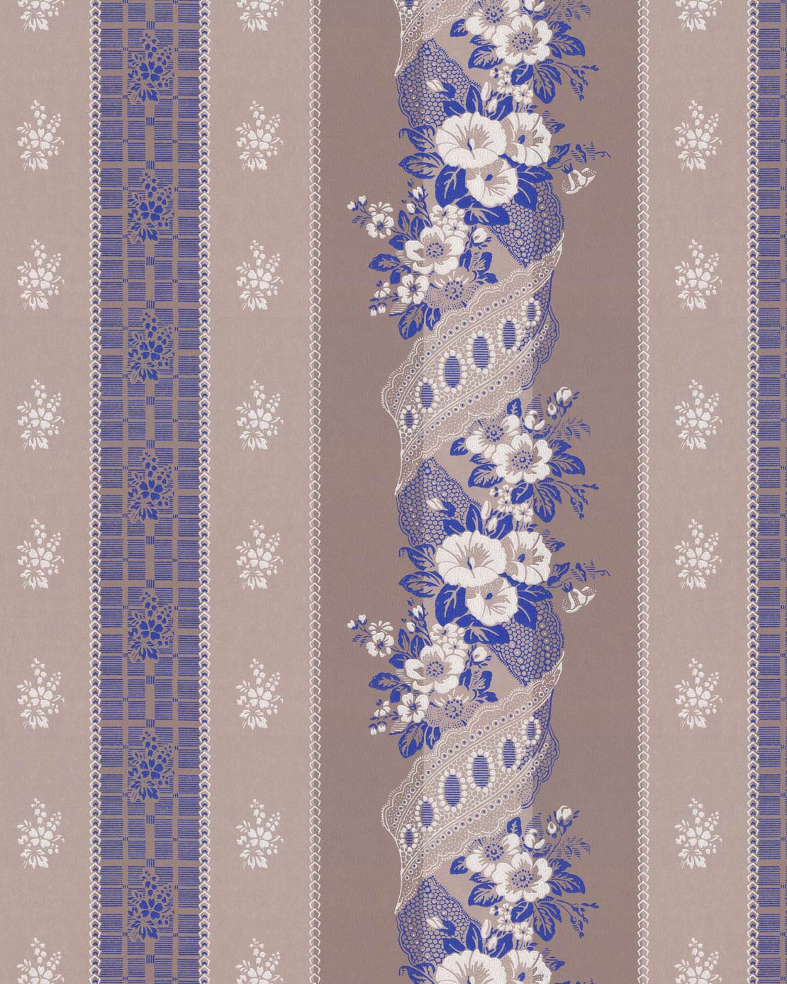 Wallpaper - Felicie Eleonore gray/ultramarine