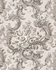 Wallpaper - French bouquet gray/pink thumbnail image