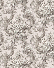 Wallpaper - French bouquet gray/pink thumbnail image