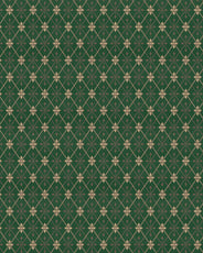 Wallpaper - Skogshyddan dark green/gold thumbnail image