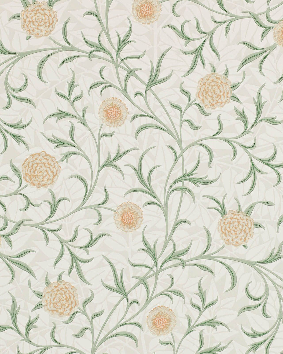 William Morris & Co. Wallpaper - Scroll Thyme/Pear