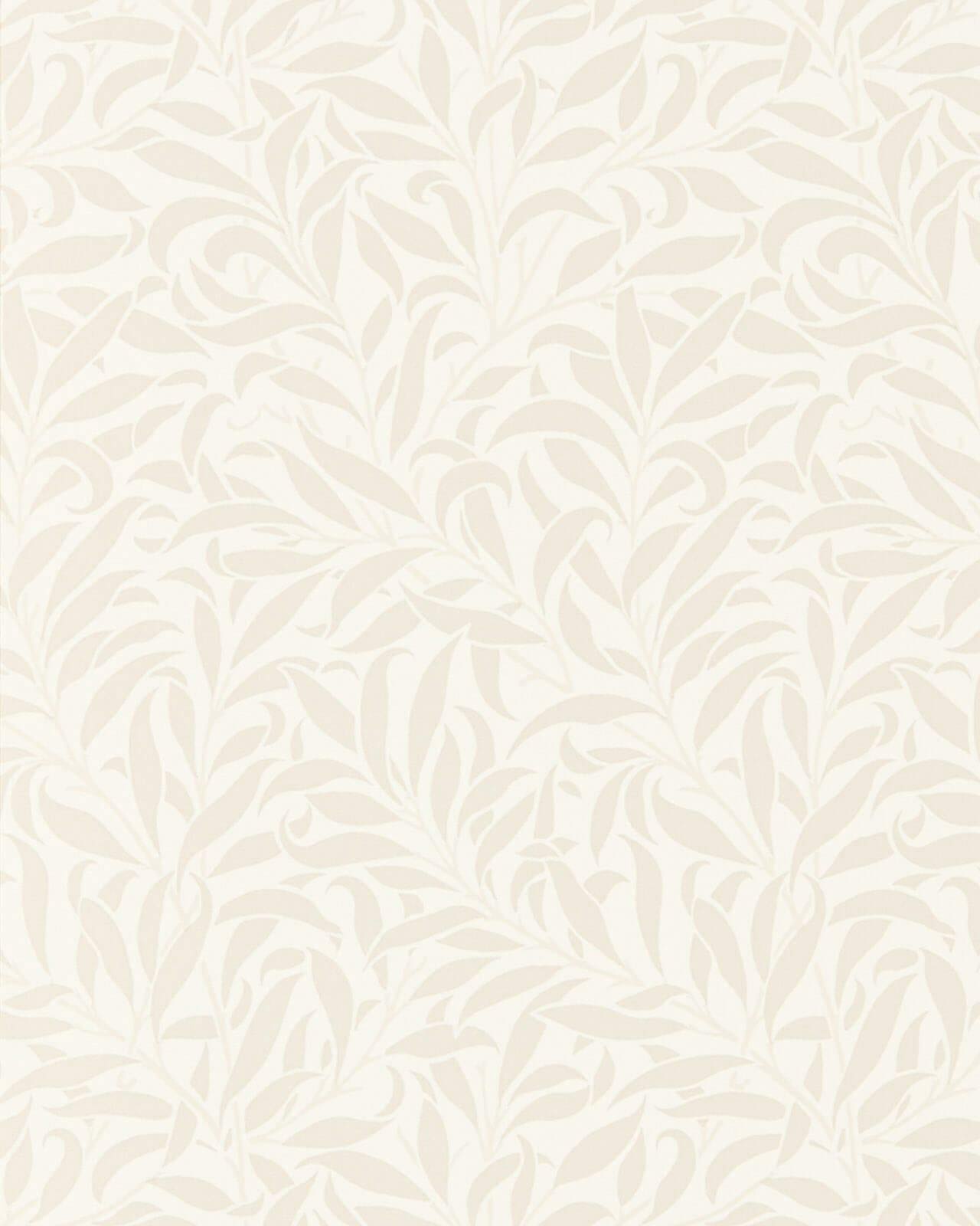William Morris & Co. Tapet - Pure Willow Boughs Ivory/Pearl image