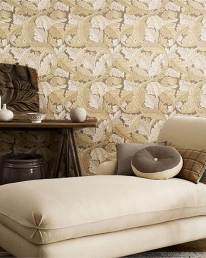 William Morris & Co. Tapet - Acanthus Stone image
