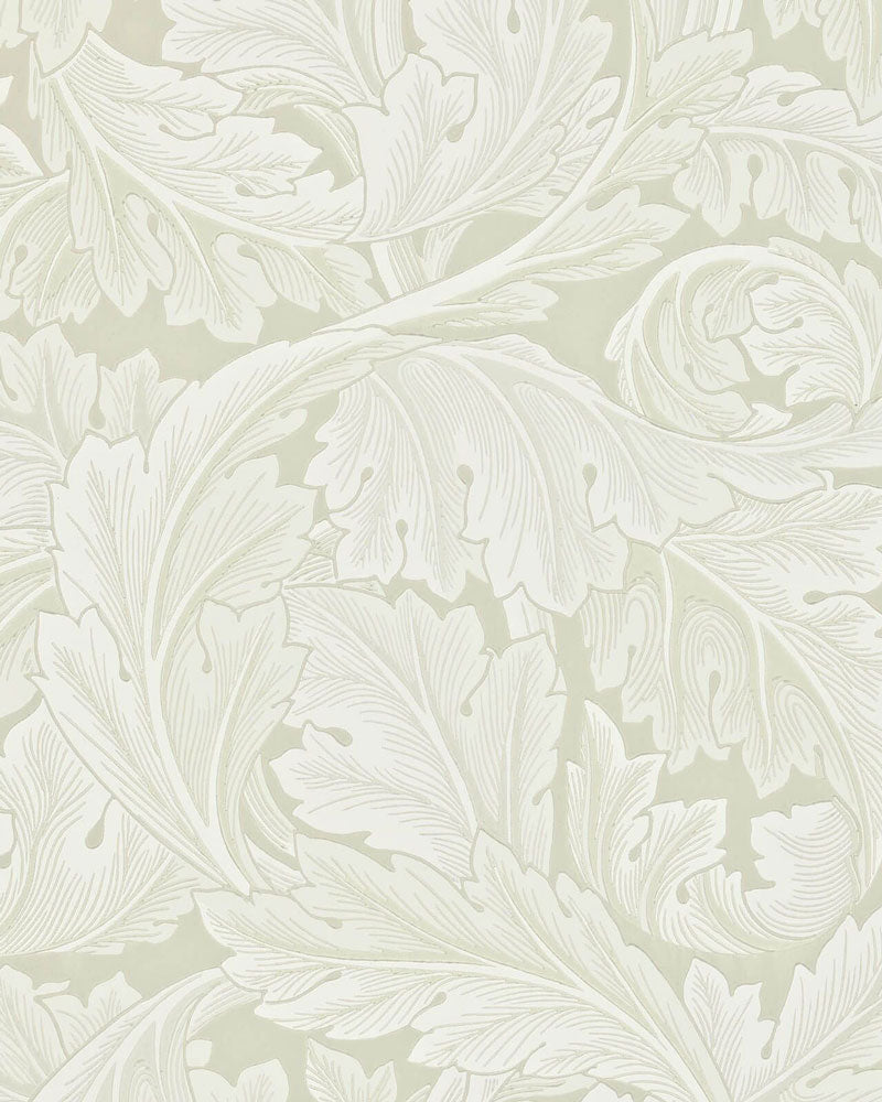 William Morris & Co. Wallpaper - Acanthus Chalk