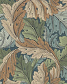 118 350 7 Sekelskifte William Morris Co Tapet Acanthus Slate blue Thyme 01