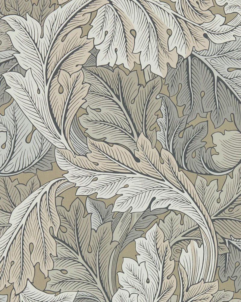 William Morris & Co. Wallpaper - Acanthus Manilla/Stone