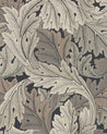 118 350 9 Sekelskifte William Morris Co Tapet Acanthus Charcoal Grey 01