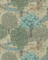 118 351 2 Sekelskifte William Morris _ Co Tapet The Brook Linen Green 01