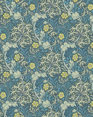 William Morris & Co. Tapet - Morris Seaweed, Ink/Woad thumbnail image