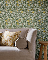 William Morris & Co. Wallpaper - Arbutus Sage/Lemon thumbnail image