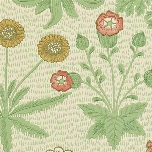 William Morris & Co. Tapet - Daisy Artichoke/Plaster image