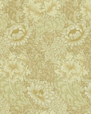 William Morris & Co. Tapet - Chrysanthemum Ivory/Canvas thumbnail image