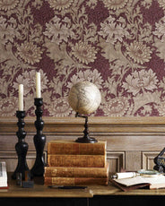 William Morris & Co. Tapet - Chrysanthemum Ivory/Canvas thumbnail image