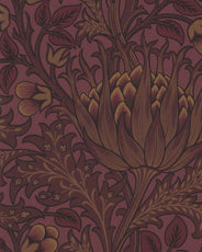 William Morris & Co. Tapet - Artichoke Wine thumbnail image