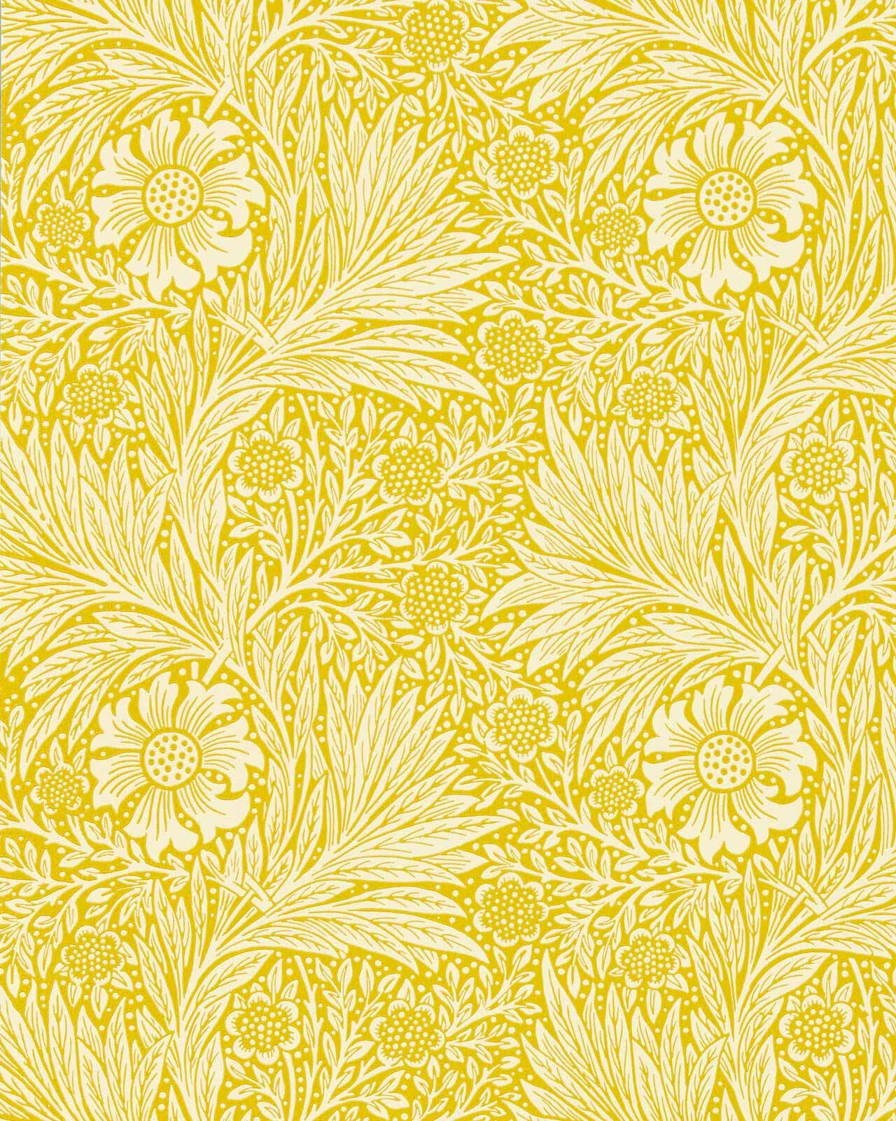 William Morris & Co. Wallpaper - Marigold Yellow