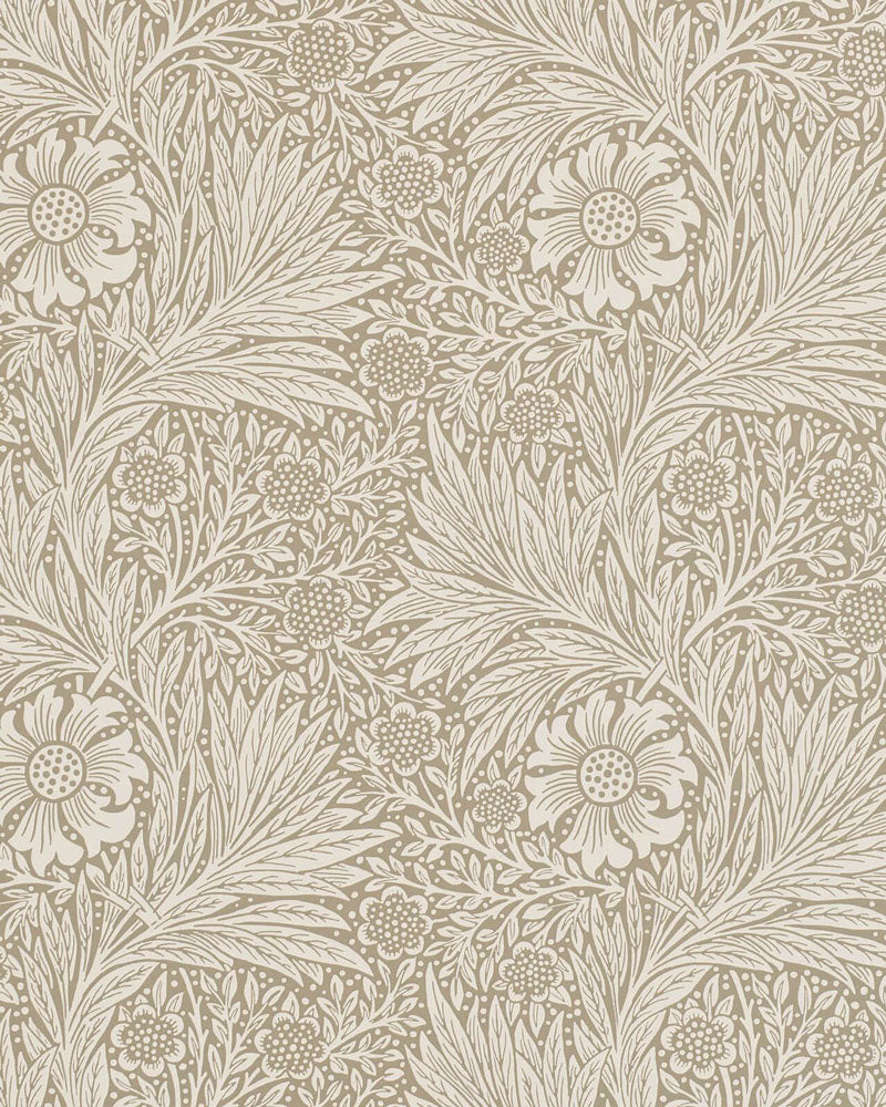 William Morris & Co. Wallpaper - Marigold Linen