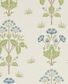 118 639 3 Sekelskifte William_Morris_Co Tapet_Meadow_Sweet_Cornflower Leaf 01