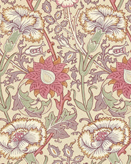 William Morris & Co. Wallpaper - Pink & Rose - Manilla/Wine thumbnail image