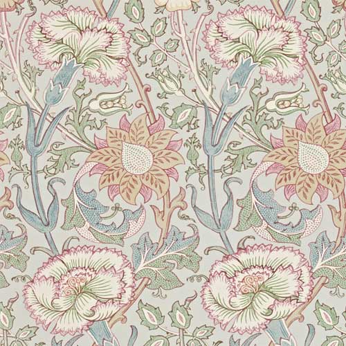 William Morris & Co. Tapet - Pink & Rose eggshell/rose image