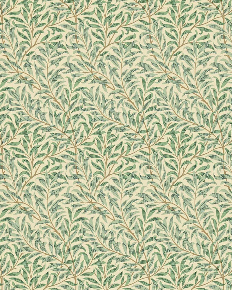 William Morris & Co. Gammeldags tapet - Willow Boughs Minor – Sekelskifte