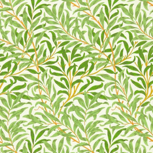 William Morris & Co. Tapet - Willow Boughs leaf green image