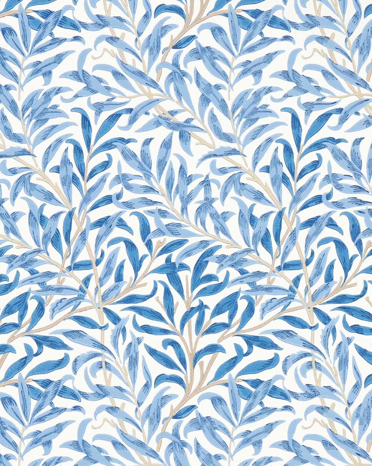 William Morris & Co. Tapet - Willow Boughs Woad image