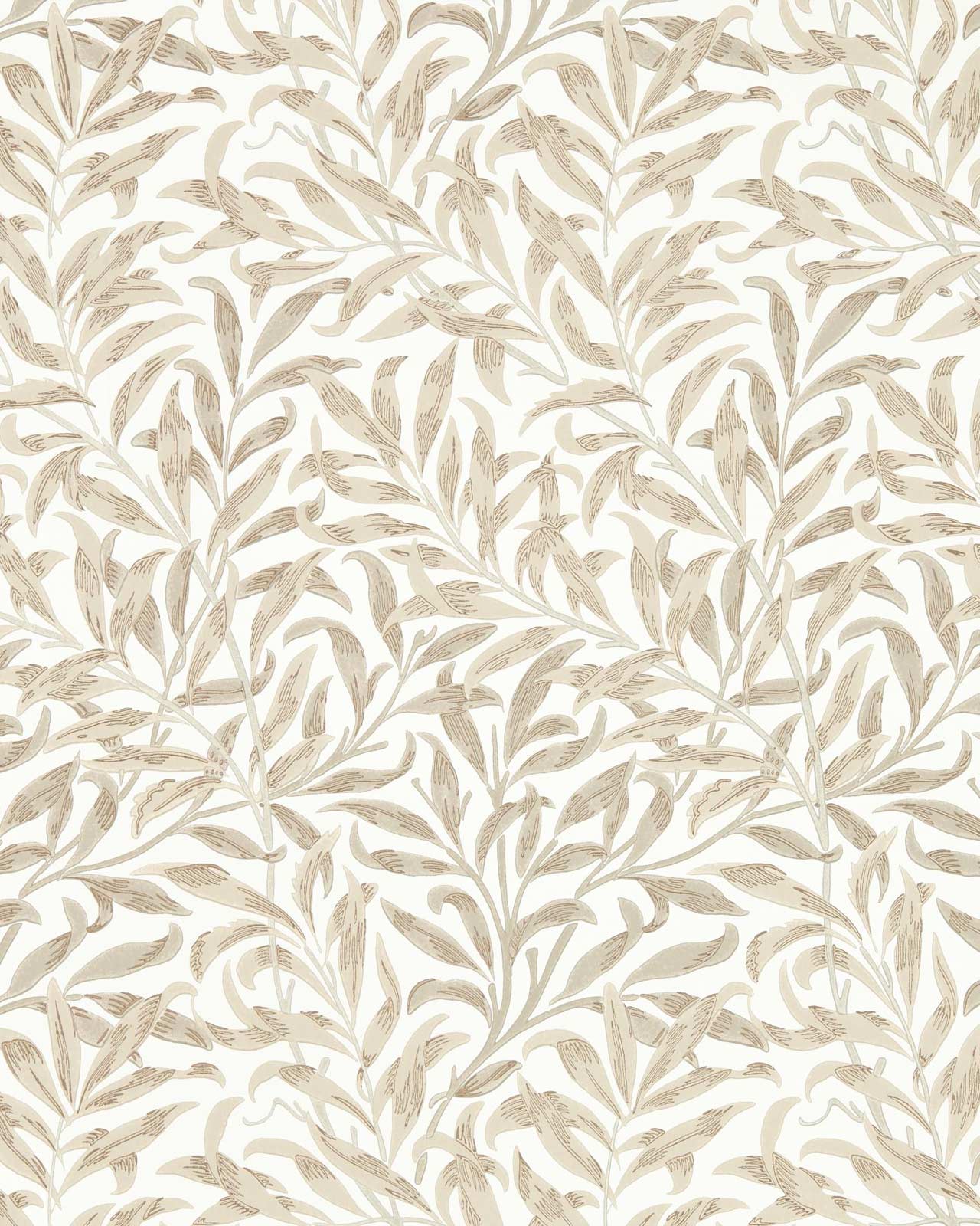 William Morris & Co. Tapet - Willow Boughs Linen image